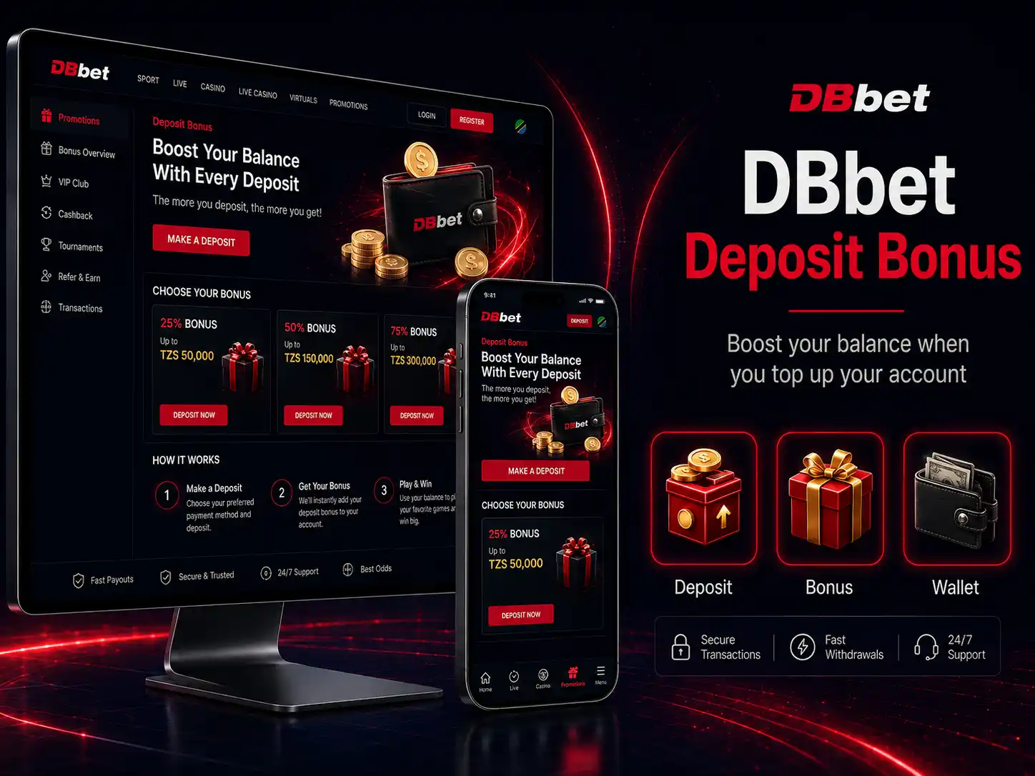 DBbet Deposit Bonus