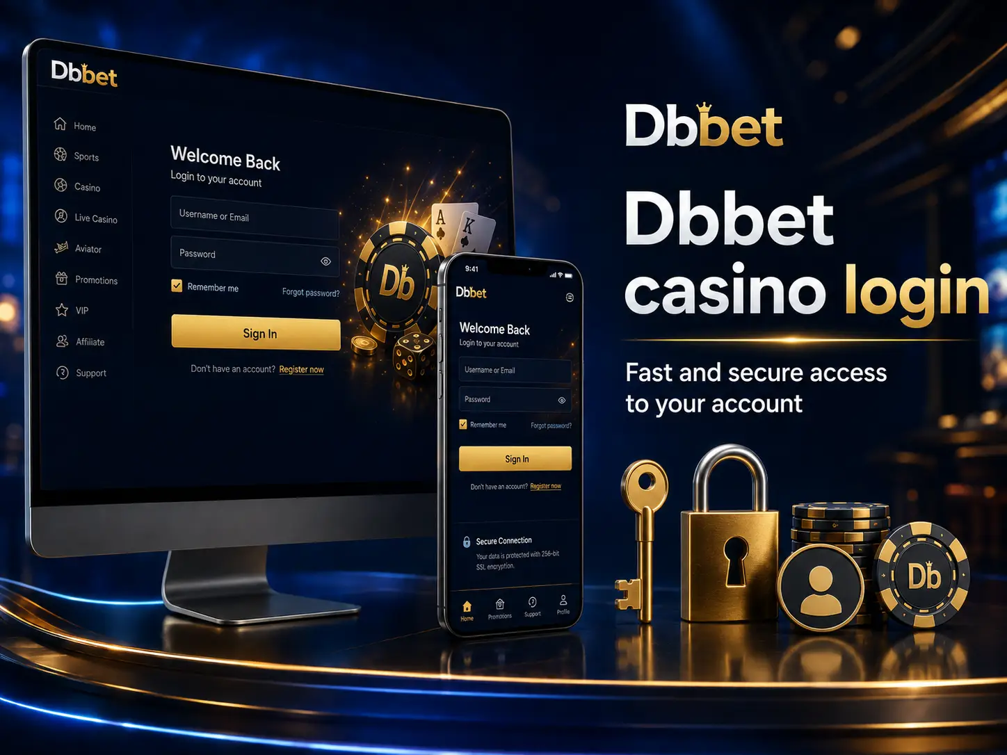 Login to Your Dbbet Casino Account